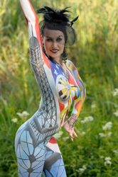 Austria, Pörtschach, World Bodypainting Festival, Wörthersee