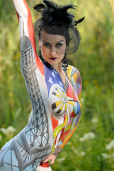 Austria, Pörtschach, World Bodypainting Festival, Wörthersee