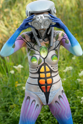 Austria, Pörtschach, World Bodypainting Festival, Wörthersee