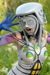 Austria, Pörtschach, World Bodypainting Festival, Wörthersee