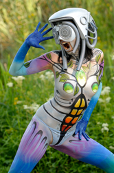 Austria, Pörtschach, World Bodypainting Festival, Wörthersee