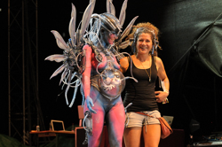 Austria, Pörtschach, World Bodypainting Festival, Wörthersee