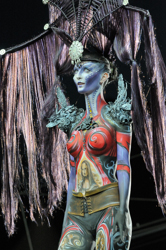 Austria, Pörtschach, World Bodypainting Festival, Wörthersee