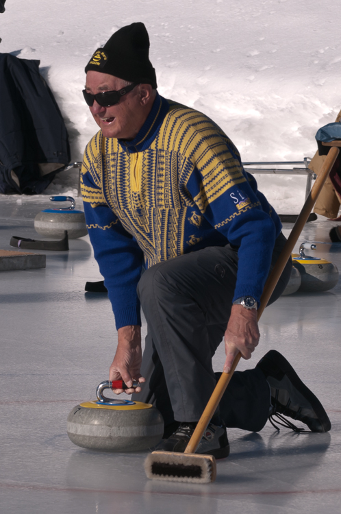 Curling, Graubünden, Sport, St. Moritz, Switzerland, Veteranentreffen, Winter