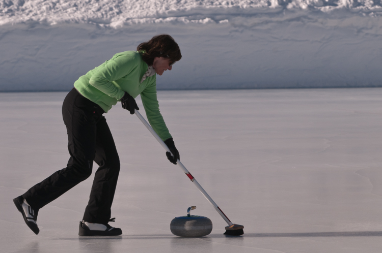 Curling, Graubünden, Sport, St. Moritz, Switzerland, Veteranentreffen, Winter