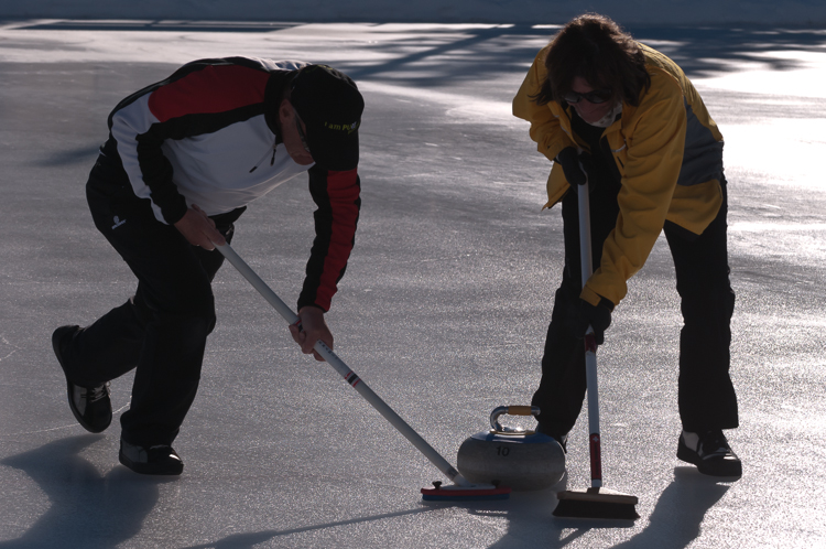 Curling, Graubünden, Sport, St. Moritz, Switzerland, Veteranentreffen, Winter