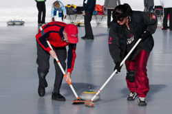 Curling, Graubünden, Sport, St. Moritz, Switzerland, Veteranentreffen, Winter