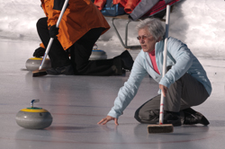 Curling, Graubünden, Sport, St. Moritz, Switzerland, Veteranentreffen, Winter