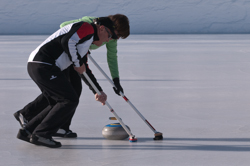 Curling, Graubünden, Sport, St. Moritz, Switzerland, Veteranentreffen, Winter