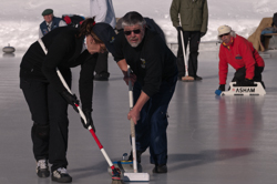 Curling, Graubünden, Sport, St. Moritz, Switzerland, Veteranentreffen, Winter