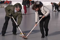 Curling, Graubünden, Sport, St. Moritz, Switzerland, Veteranentreffen, Winter