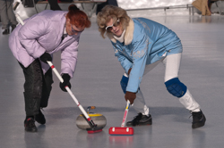 Curling, Graubünden, Sport, St. Moritz, Switzerland, Veteranentreffen, Winter