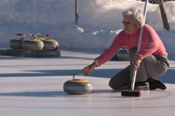 Curling, Graubünden, Sport, St. Moritz, Switzerland, Veteranentreffen, Winter