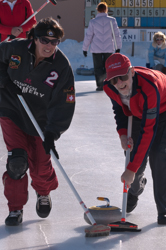 Curling, Graubünden, Sport, St. Moritz, Switzerland, Veteranentreffen, Winter