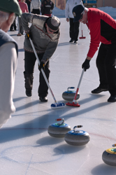 Curling, Graubünden, Sport, St. Moritz, Switzerland, Veteranentreffen, Winter