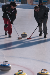 Curling, Graubünden, Sport, St. Moritz, Switzerland, Veteranentreffen, Winter