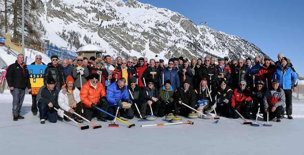 Curling, Graubünden, Herde Engadin, Mountains, Sils, Sport, Switzerland, Veteranentreffen, Winter, 51. Veteranentreffen -  Herde Engadin, 