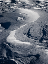 Snowdrift Formations, Ice waves Abstract Formation, Engadin, Golfcourse, Graubünden, Sils / Segl, Sils/Segl Baselgia, Snow, Switzerland, Waves of Ice, Winter