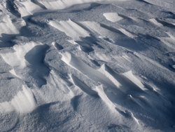 Snowdrift Formations, Ice waves Abstract Formation, Engadin, Golfcourse, Graubünden, Sils / Segl, Sils/Segl Baselgia, Snow, Switzerland, Waves of Ice, Winter