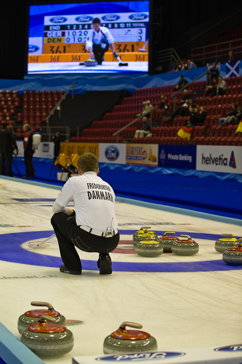 Team from Denmark, Stjerne Rasmus, Frederiksen Johnny, Poulsen Mikkel, Harry Troels, Vilandt Lars Curling, Sport, World Men's Chamionship