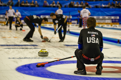 Curling, Sport, World Men's Chamionship, Team from USA, Heath McCormick, Bill Stopera, Martin Sather, Dean Gemmell