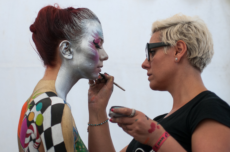 Body Painting, World Body Painting Festival 2013, Theme: Planet Food, Competition: Brush and Sponge / Artist: Einat Dan