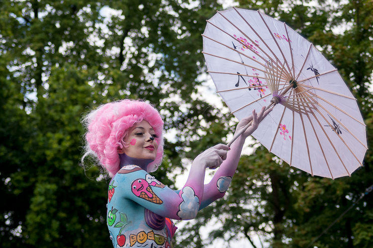 Body Painting, World Body Painting Festival 2013, Theme: Planet Food, Amateur Competition / Artist: Pixie Lisette Lawrie