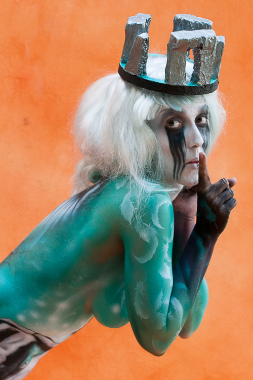 Body Painting, World Body Painting Festival 2013, Theme: Holy Geometry, Competition: Airbrush / Artist: Zanoni Umberto