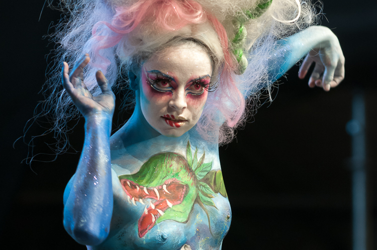 Body Painting, World Body Painting Festival 2013, Theme: Planet Food, Competition: Brush and Sponge / Artist: Sophia Benomar