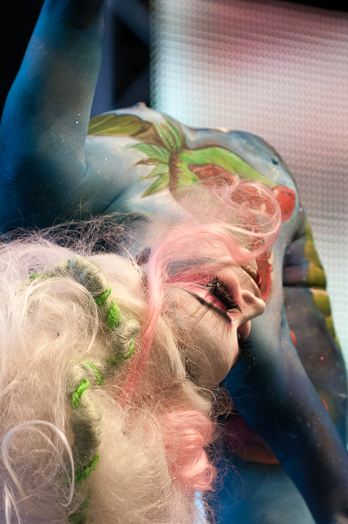 Body Painting, World Body Painting Festival 2013, Theme: Planet Food, Competition: Brush and Sponge / Artist: Sophia Benomar