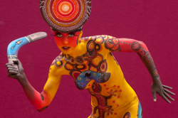 Body Painting, World Body Painting Festival 2013, Theme: Planet Food, Competition: Brush and Sponge / Artist: Arianna Barlini