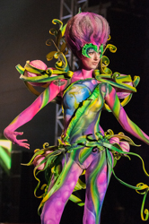 Body Painting, World Body Painting Festival 2013, Theme: Planet Food, Competition: Special Effects SFX / Artist: Tatiana Tsemko