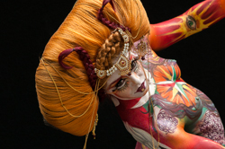 Body Painting, World Body Painting Festival 2013, Theme: Holy Geometry, Competition: Brush and Sponge / Artist: Benomar Sophia