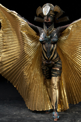 Body Painting, World Body Painting Festival 2013, Theme: Holy Geometry, Competition: Special Effects SFX / Artist: Raubenheimer Jeanne-Mare
