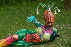 Body Painting, World Body Painting Festival 2013, Theme: Planet Food, Competition: Brush and Sponge / Artist: Matteo Arfanotti