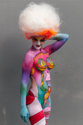 Body Painting, World Body Painting Festival 2013, Theme: Planet Food, Competition: Brush and Sponge / Artist: Birgit Rhomberg