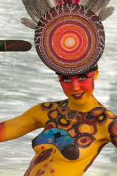 Body Painting, World Body Painting Festival 2013, Theme: Planet Food, Competition: Brush and Sponge / Artist: Arianna Barlin
