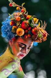 Body Painting, World Body Painting Festival 2013, Theme: Planet Food, Competition: Brush and Sponge / Artist: Marta Gejdosova