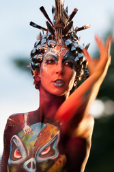 Body Painting, World Body Painting Festival 2013, Theme: Planet Food, Competition: Brush and Sponge / Artist: Syl Verberk