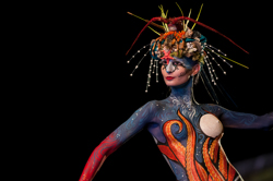 Body Painting, World Body Painting Festival 2013, Theme: Planet Food, Competition: Brush and Sponge / Artist: Mark Reid