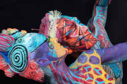 Body Painting, World Body Painting Festival 2013, Theme: Holy Geometry, Competition: Brush and Sponge / Artist: Pogodzinska Anna