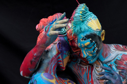 Body Painting, World Body Painting Festival 2013, Theme: Holy Geometry, Competition: Brush and Sponge / Artist: Pogodzinska Anna