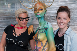 Body Painting, World Body Painting Festival 2013, Theme: Holy Geometry, Competition: Brush and Sponge / Artist: Einat Dan