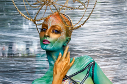 Body Painting, World Body Painting Festival 2013, Theme: Holy Geometry, Competition: Brush and Sponge / Artist: Einat Dan