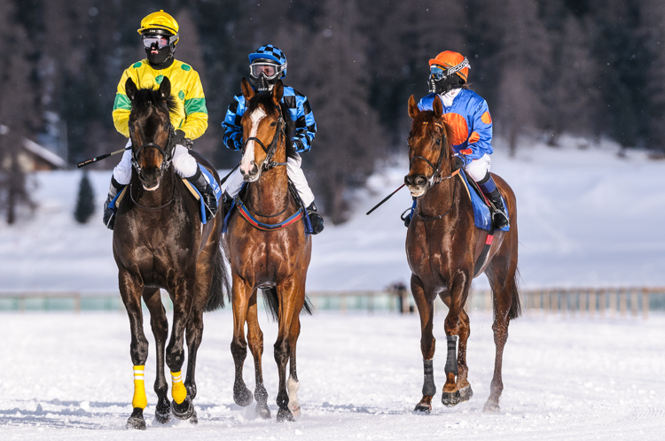 , Flat race, 1800m, Preis Hotellerie Suisse St. Moritz und Galopprennfreunde Schweiz, CHF 10000