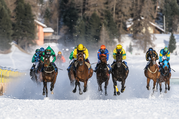 , Flat race, 1800m, Preis Hotellerie Suisse St. Moritz und Galopprennfreunde Schweiz, CHF 10000