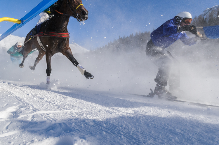 , Prominent Skikjöring, 1500m, Presented by BMW (Schweiz) AG and C