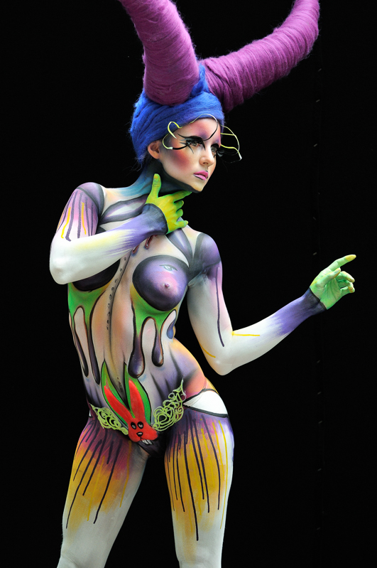 Body Painting, Body Art, Amateur Award / Open Category / Artist: Larysa Larina, Ukraine