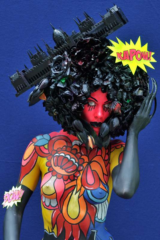 Body Painting, Body Art, Amateur Award / Open Category / Artist: Barbara Marcoso-Bene, Hungary