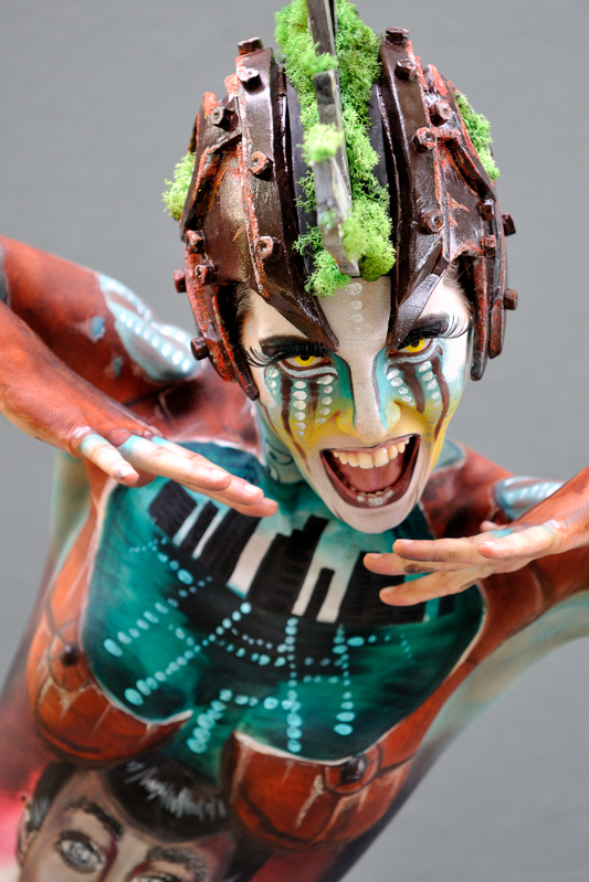 Body Painting, Body Art, Brush and Sponge / Pre-Selection / Artist: Jessica Watson Miller, Australia